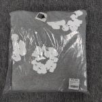 Denim Tears Men's Grey and White Hoodie - Image 2