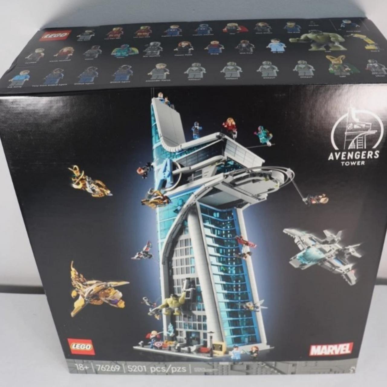 P0 Lego Grey and Blue Building-sets-blocks - Image 1