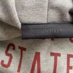 Fear of God Men's Grey Hoodie - Image 4
