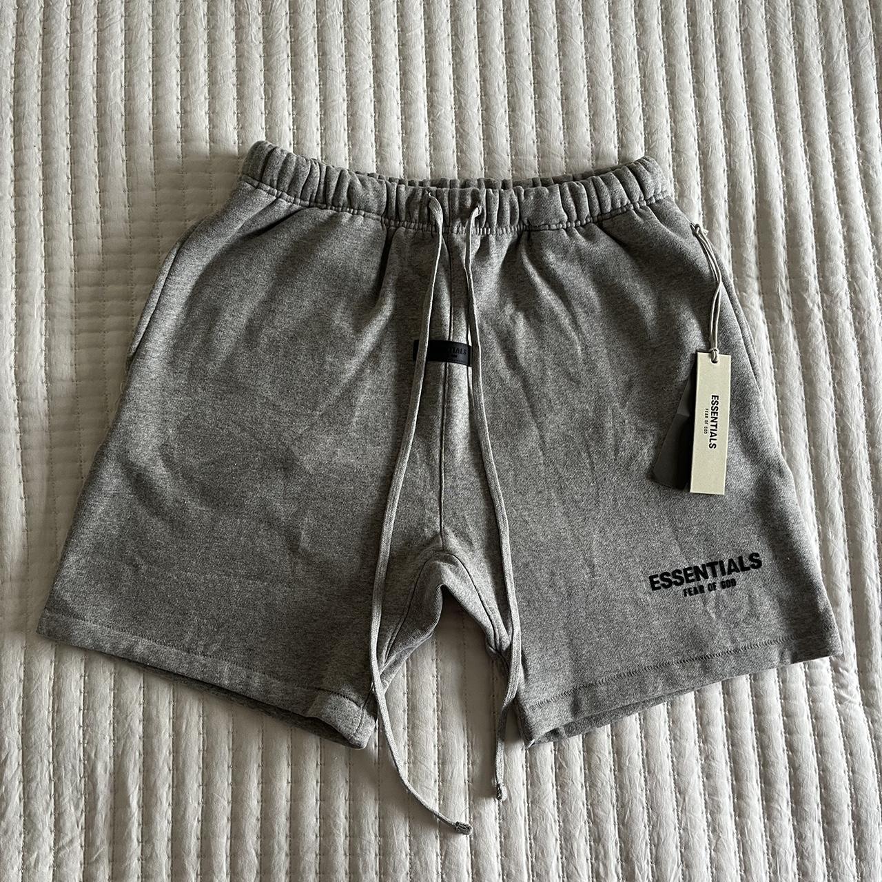 P0 Fear of God Men's Grey Shorts - Image 1