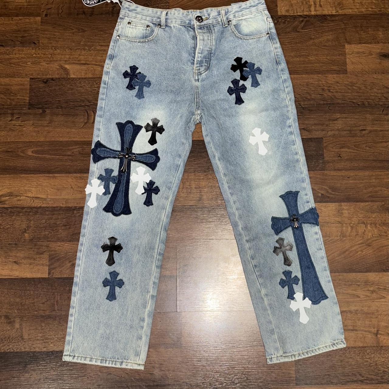 P0 Men's Blue Jeans - Image 1
