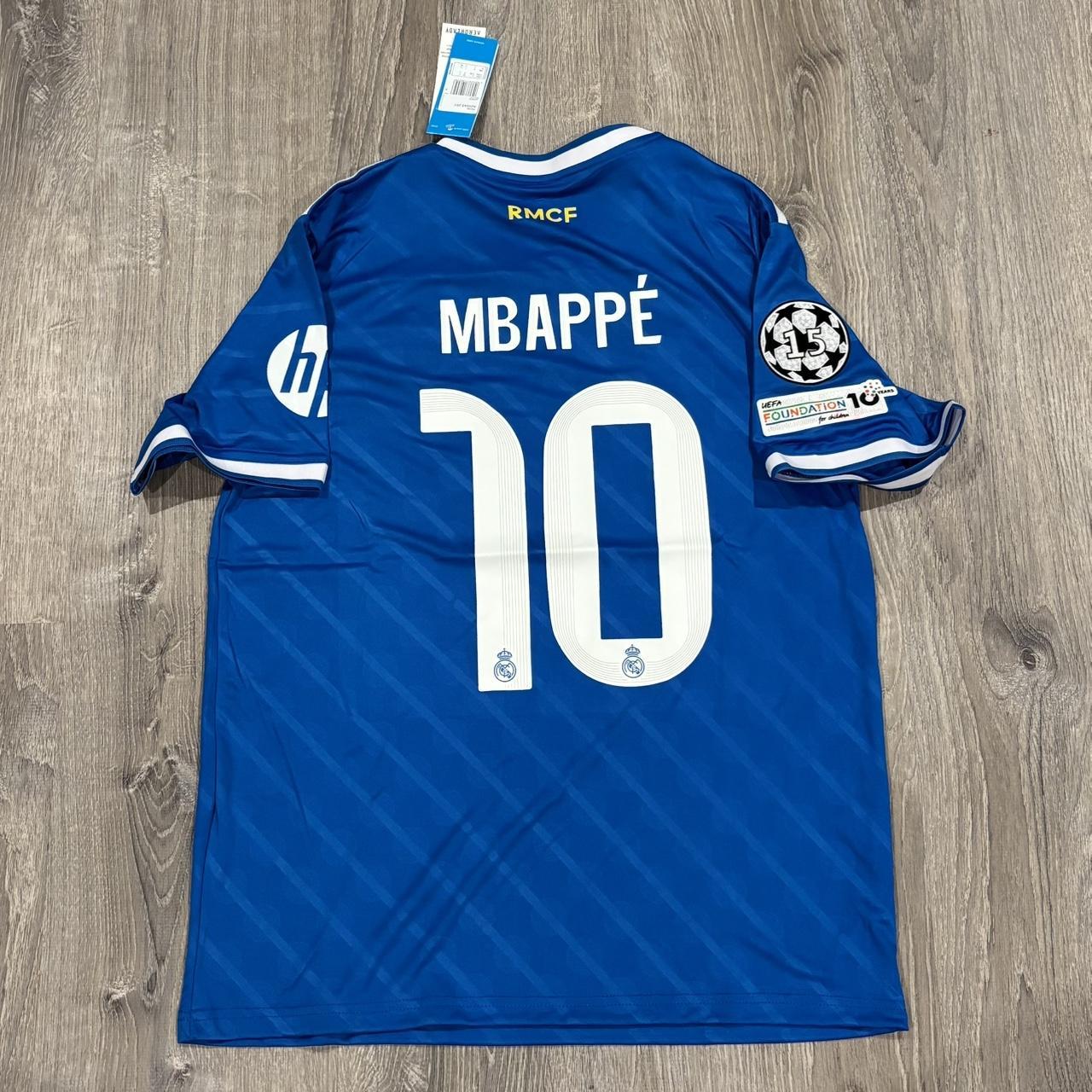 P0 Adidas Men's Blue Shirt - Image 1