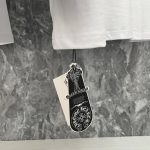 Chrome Hearts Men's White and Black T-shirt - Image 7