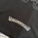 Chrome Hearts Men's Black and Grey T-shirt - Image 7