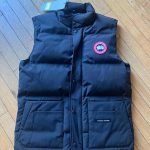 Canada Goose Men's Black and Grey Gilet - Image 2