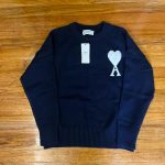AMI Paris Men's Navy Sweatshirt