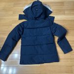 Men's Navy Coat - Image 2