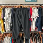 Nike Men's Black and Yellow Trousers - Image 3
