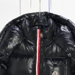 Moncler Men's Black and Navy Jacket - Image 3