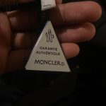 Moncler Men's Black and Navy Jacket - Image 4