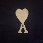 AMI Paris Men's Navy Sweatshirt - Image 4