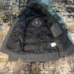 Canada Goose Men's Grey and Black Coat - Image 3