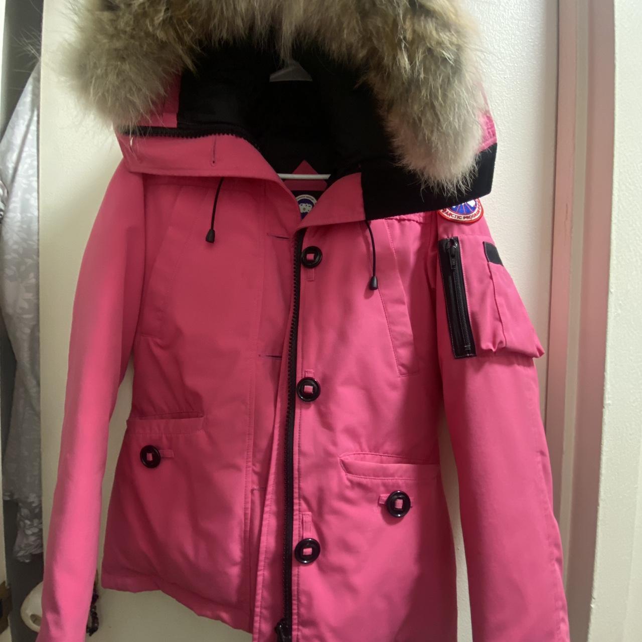 P0 Canada Goose Women's Pink Coat - Image 1