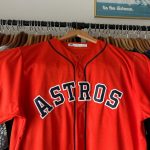 Majestic Athletic Men's Red and Orange Top - Image 4