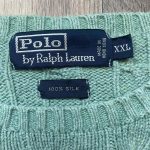 Polo Ralph Lauren Men's Green Jumper - Image 4