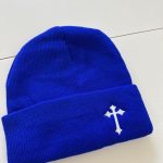 Men’s Blue and White Hat