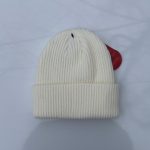 Canada Goose Men’s Cream and White Hat - Image 4
