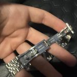 Men’s Silver and Pink Watch - Image 5