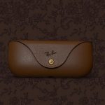 Ray-Ban Men’s Black and Brown Sunglasses - Image 2