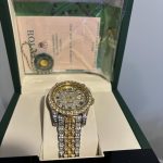 Men’s Gold and Silver Watch