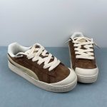 PUMA Suede XL Crush brown & cream - Image 11