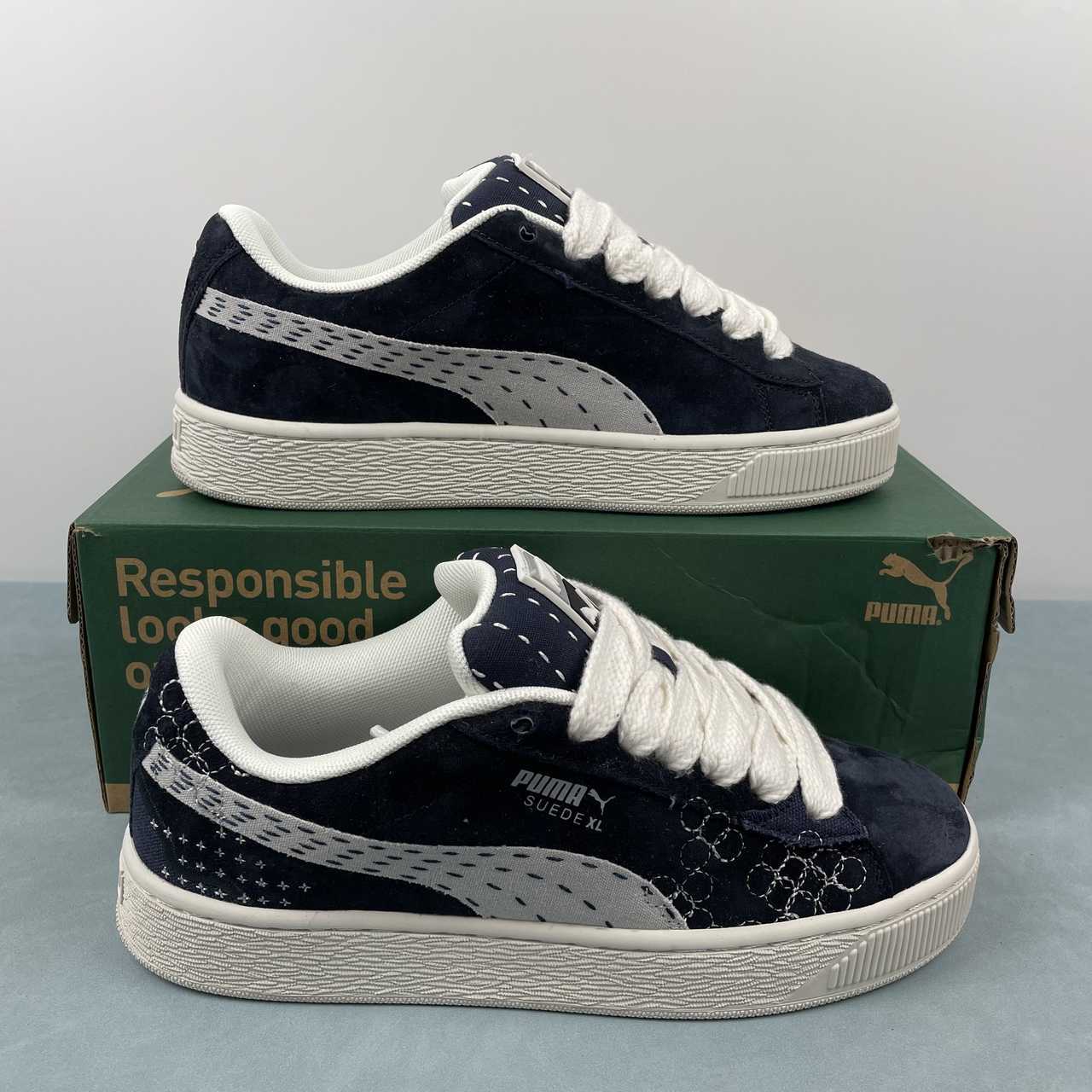 39397134 Suede XL puma navy blue - Image 1