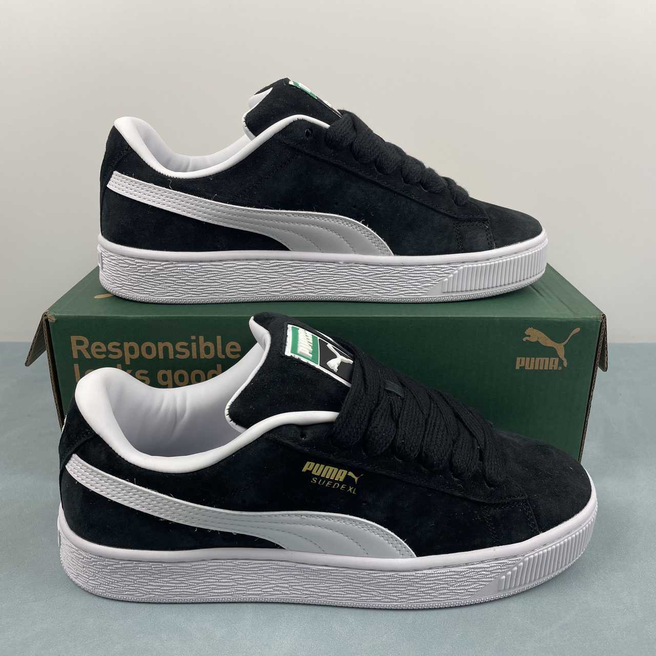 4b2f0072 Suede XL puma panda coal black/white - Image 1