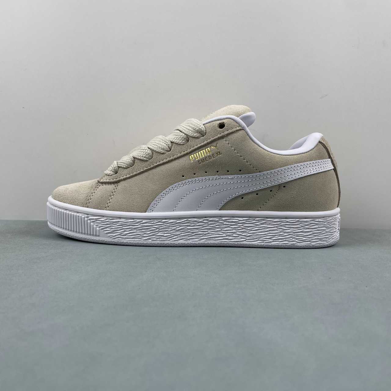 6f625206 Suede XL sugared almond-puma white - Image 1