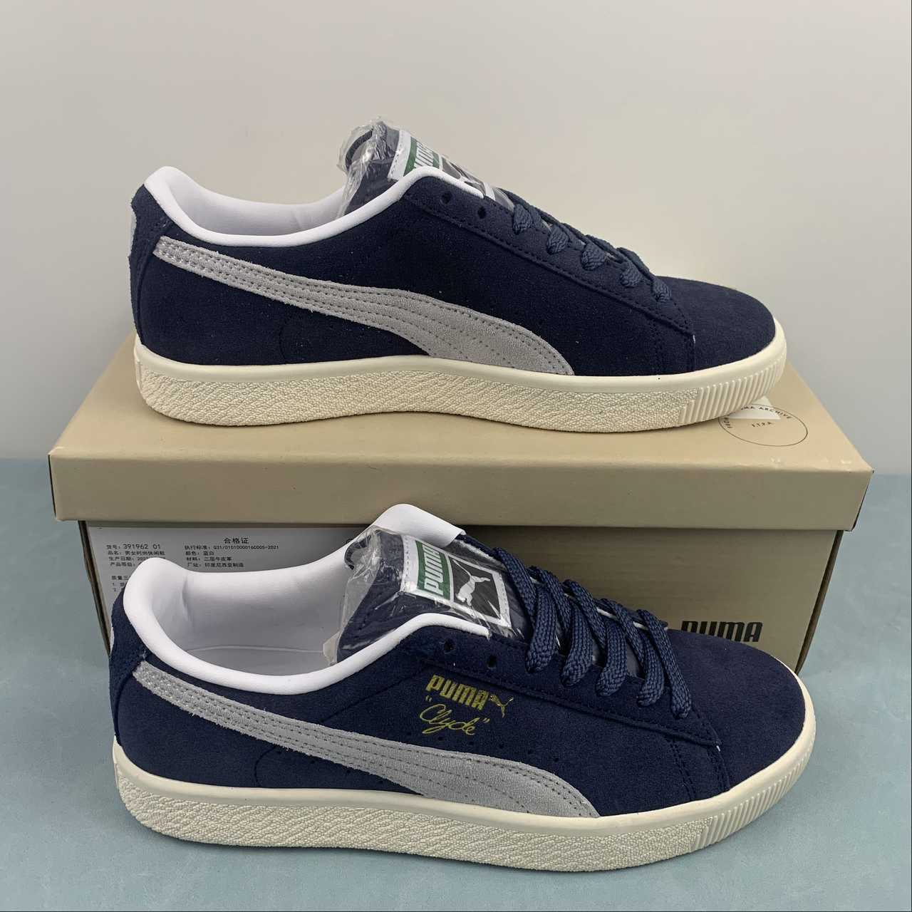 74e848ca Suede VTG PHANTACi blue-puma white - Image 1