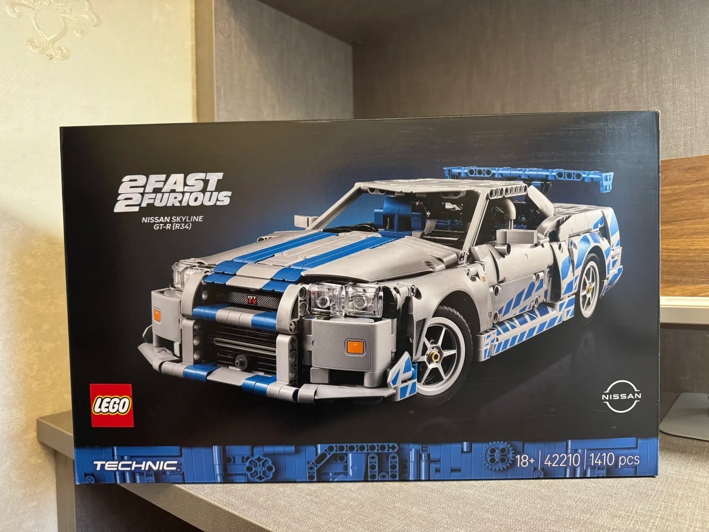 86cf6ecb Lego Grey and Blue Building-sets-blocks - Image 1