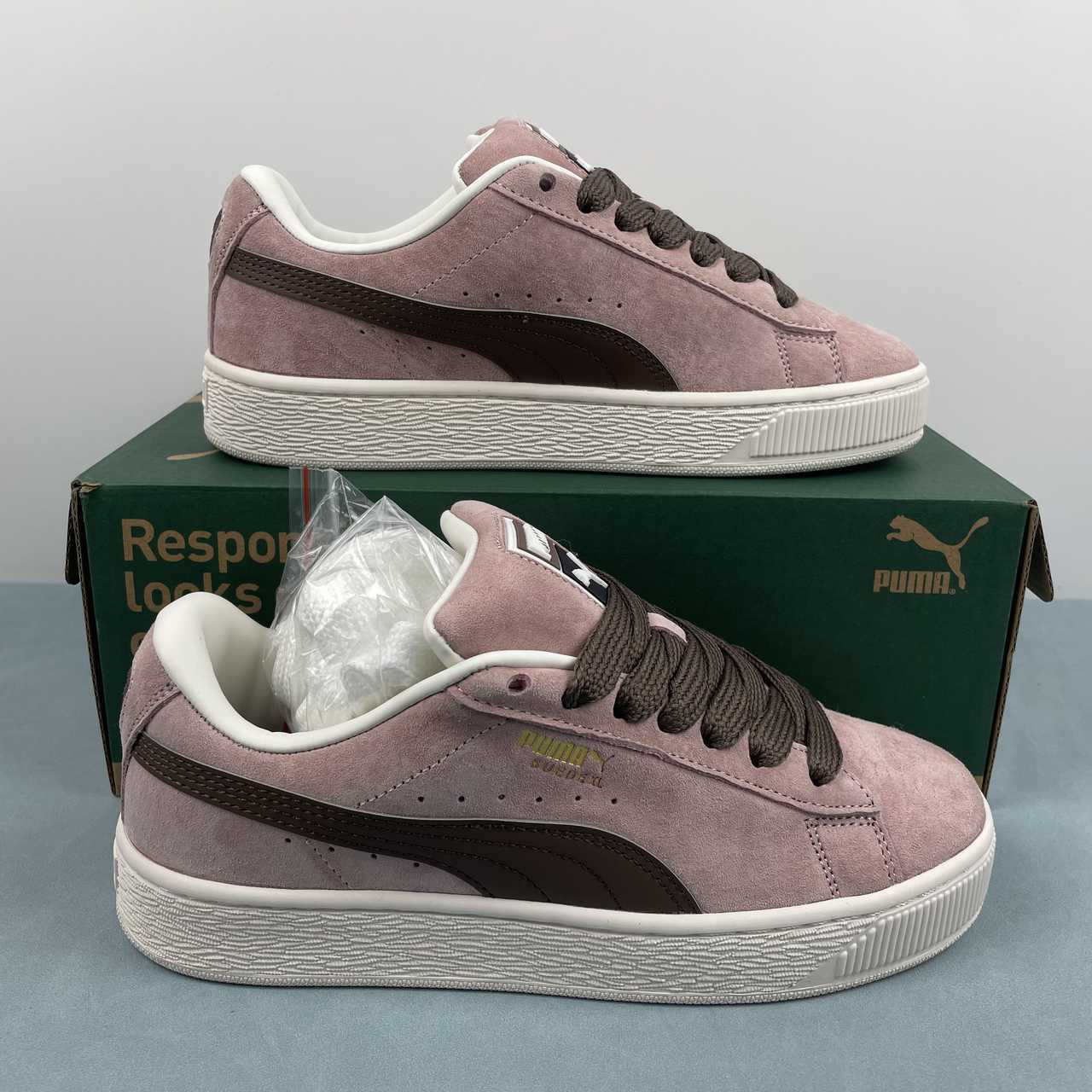 a041e6de Suede XL puma pink brown/rice white - Image 1