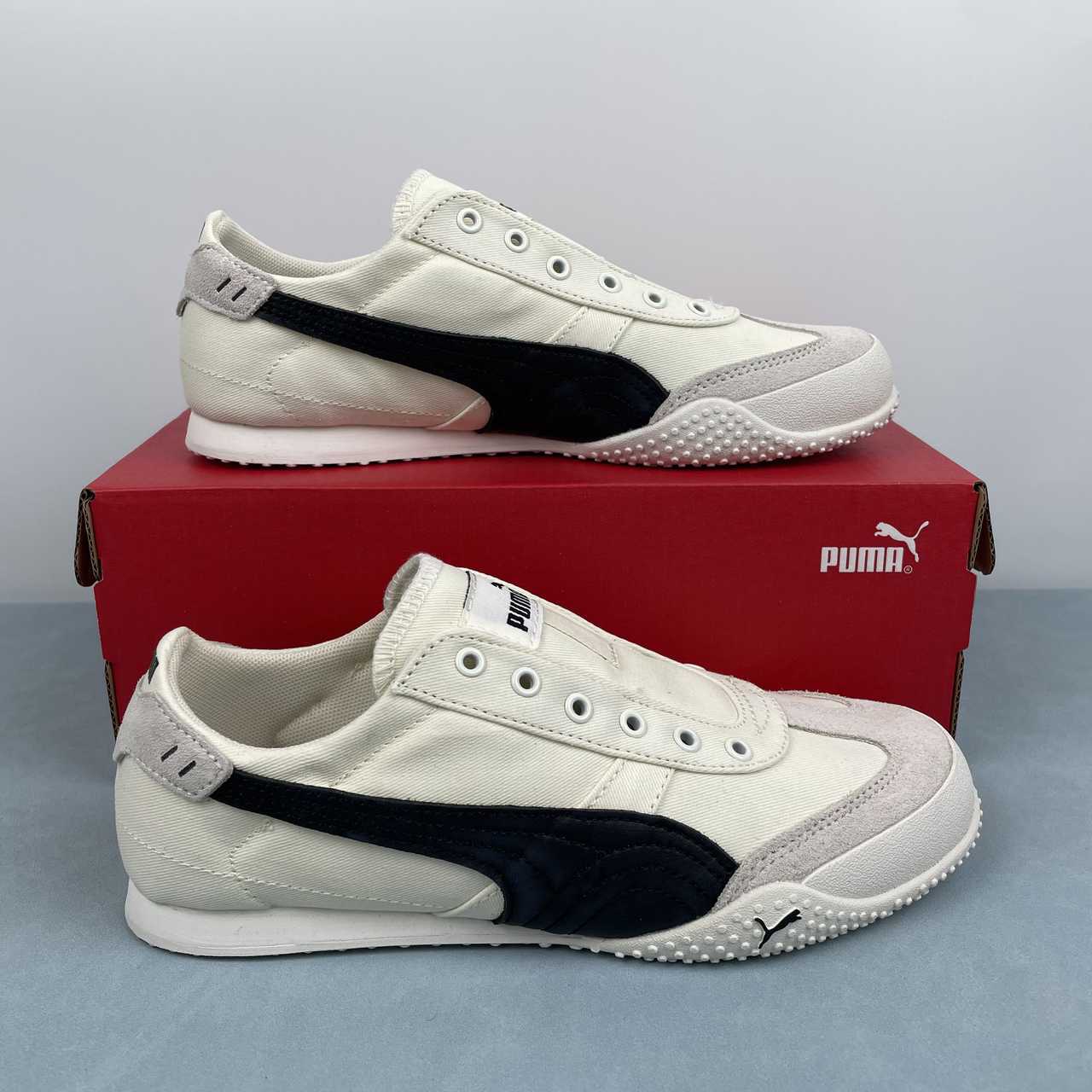 ced48f64 On warm white-puma black Bella UT Slip - Image 1