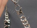 Silver Curb Chain Bracelet - Image 6