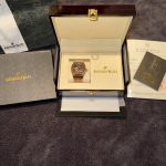 Audemars Piguet Men’s Gold and Brown Watch - Image 2