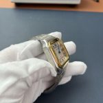 Cartier Men’s Silver and Gold Watch - Image 2