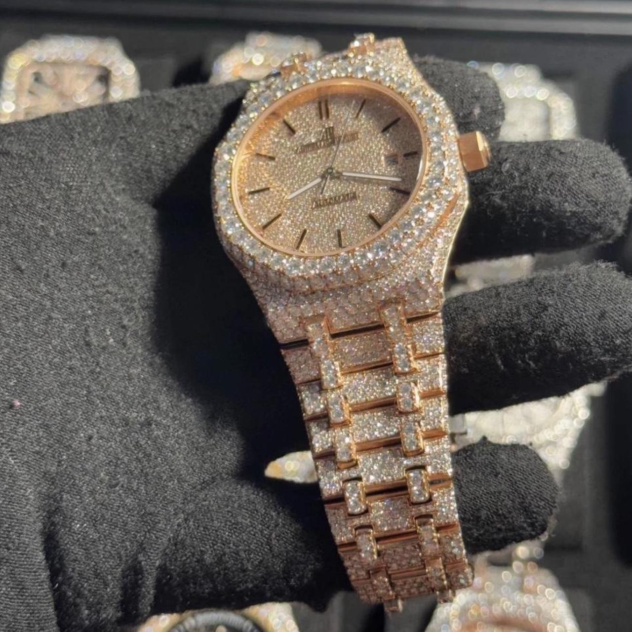 P0-16 Audemars Piguet Men’s Gold and Silver Watch - Image 1