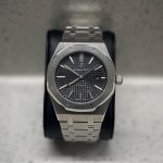 Audemars Piguet Men’s Silver and Grey Watch