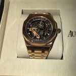 Audemars Piguet Men’s Gold and Brown Watch