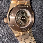 Audemars Piguet Men’s Gold and Brown Watch - Image 4