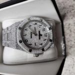 Audemars Piguet Men’s Silver and White Watch