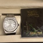 Audemars Piguet Men’s Silver and Grey Watch