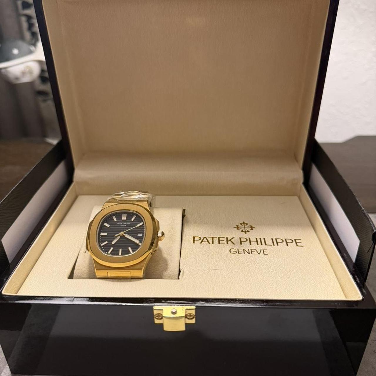 P0-36 Patek Philippe Men’s Gold Watch - Image 1
