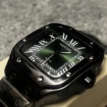 Cartier Men’s Black and Green Watch