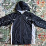 Nike Women’s Black and Grey Jacket - Image 2