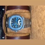 Patek Philippe Men’s Silver and Grey Watch - Image 2