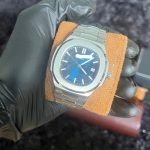 Patek Philippe Men’s Silver and Grey Watch