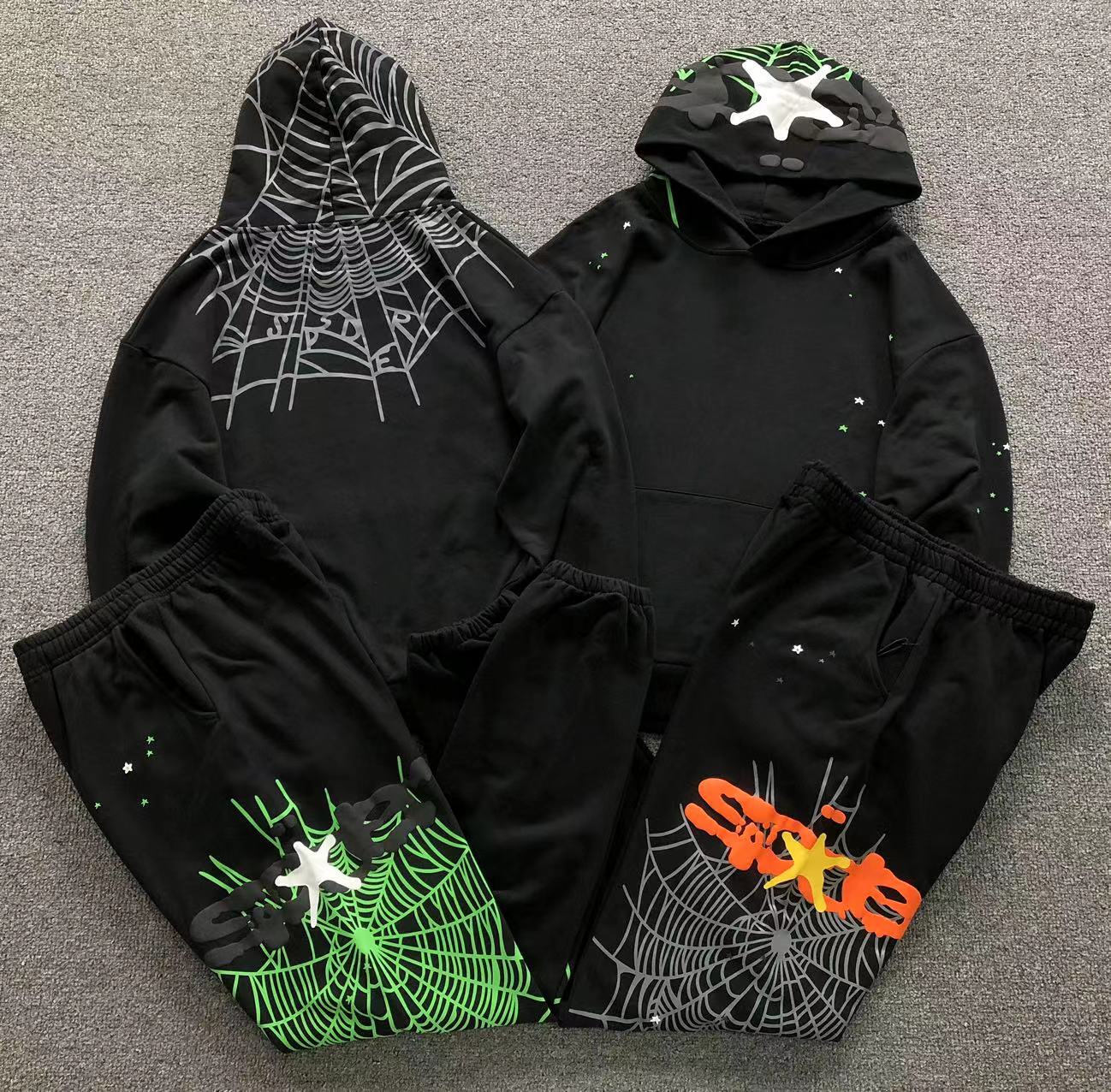 f6493119 SP5DER HOODIE TROUSERS - Image 1